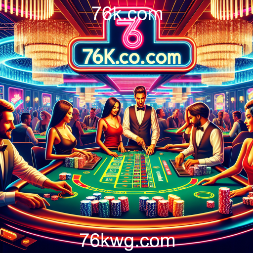 A Revolução dos Jogos Ao Vivo no 76k.com
